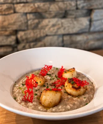 Risotto aux Saint-Jacques